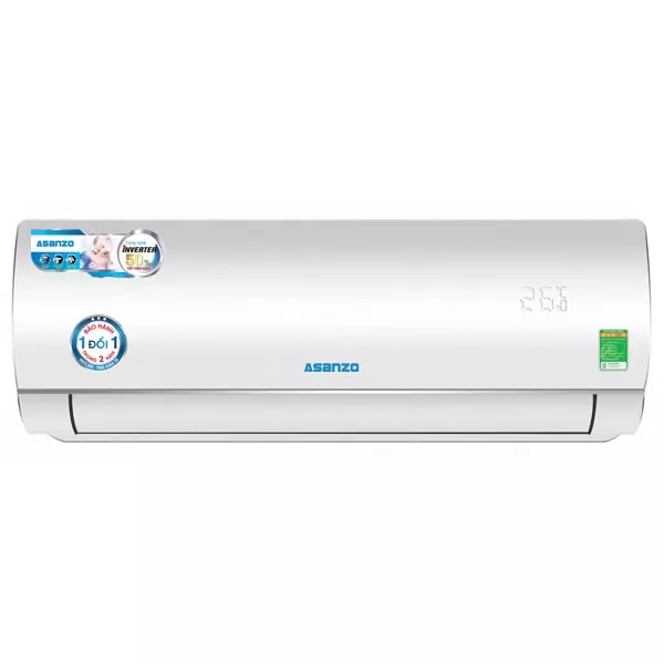 Máy Lạnh Treo Tường Inverter Asanzo 1.5 Hp K12A