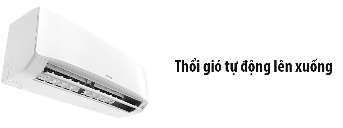 Chế độ thổi gió tự động lên xuống