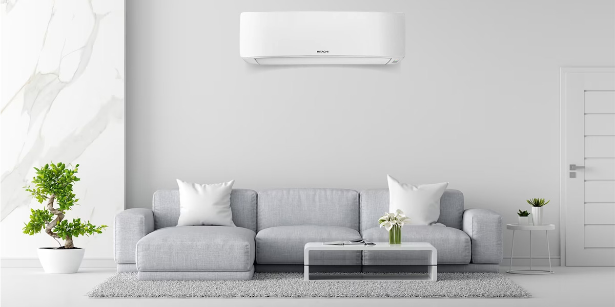 Máy Lạnh Hitachi Inverter 1 Hp RAC/RAK-DJ10PCASVX sở hữu thiết kế hiện đại, nhỏ gọn