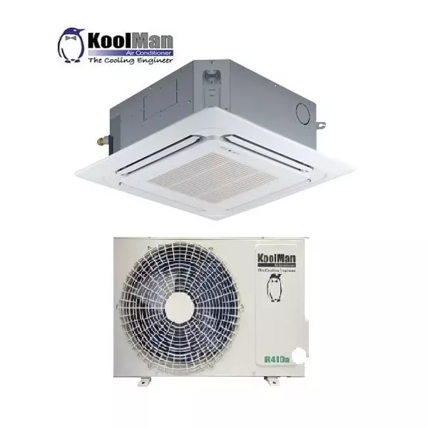 Máy lạnh âm trần Koolman 2Hp KT-183BM/KC-184UHM - Gas R410A