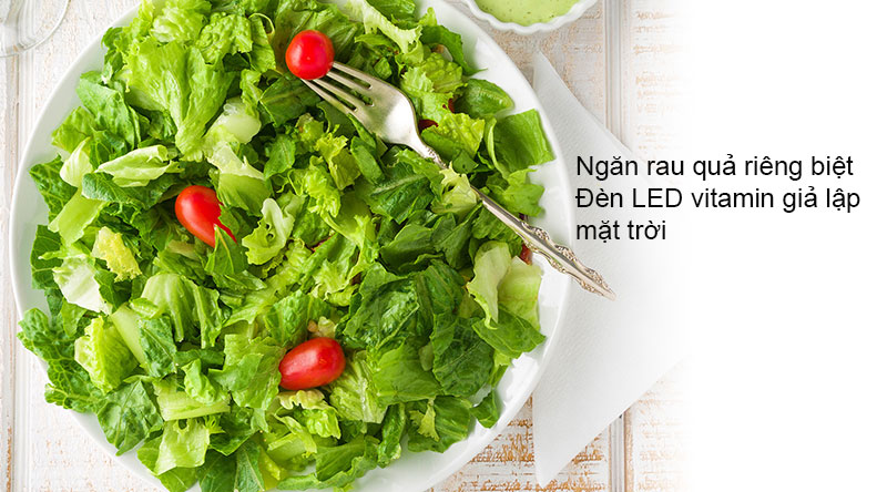 Ngăn rau quả cung cấp Vitamin C, bổ sung dưỡng chất cho cả gia đình