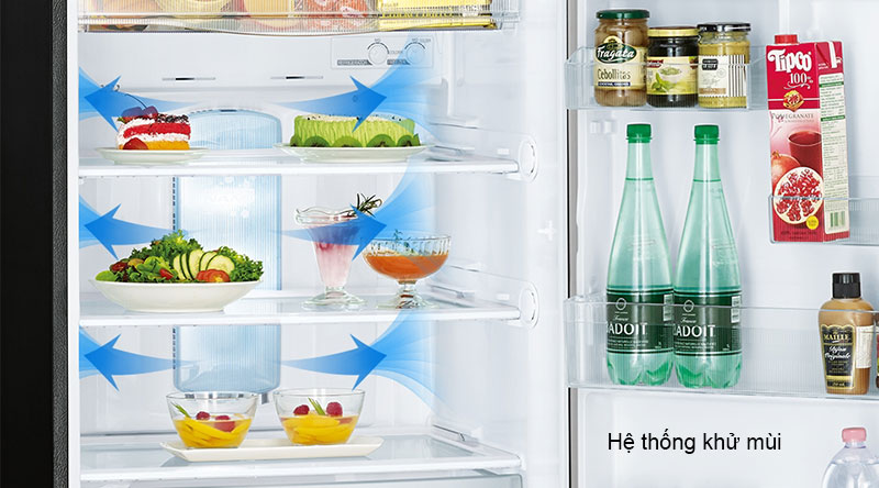 Hệ thống khử mùi của tủ lạnh