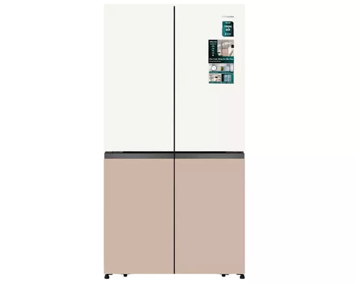 Tủ lạnh Hisense Inverter 609 lít RQ768N4EW-KU