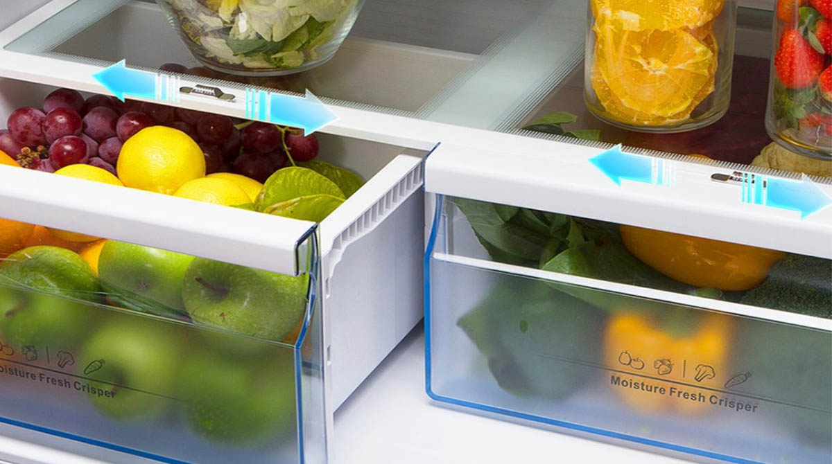Ngăn cân bằng ẩm Moisture Fresh Crisper