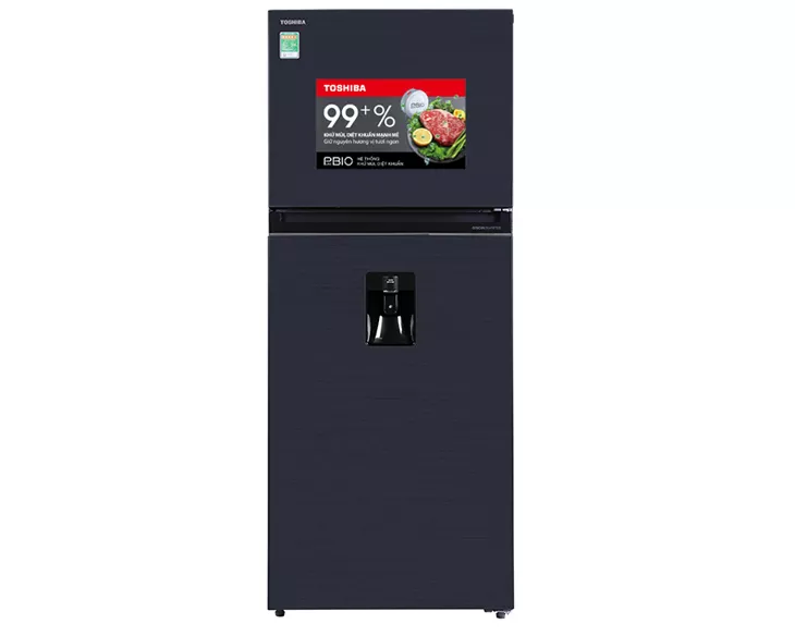 Tủ lạnh Toshiba Inverter 407 lít GR-RT535WE-PMV(06)-MG