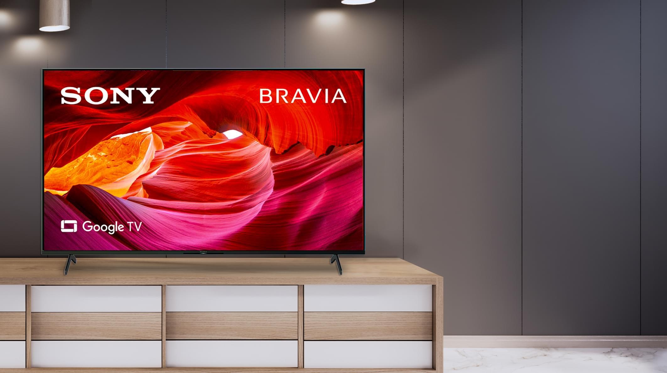 Google Tivi Sony 4K 50 inch KD-50X75K - Thiết kế