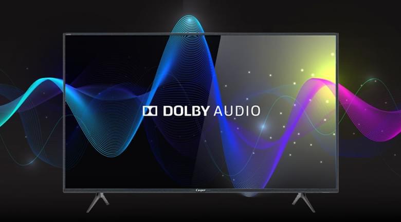 Smart Tivi Casper 43 inch 43FG5200 - Trải nghiệm âm thanh vòm sống động tự nhiên qua công nghệ Dolby Audio