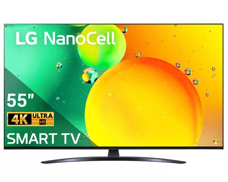 Smart Tivi NanoCell LG 4K 55 inch 55NANO76SQA