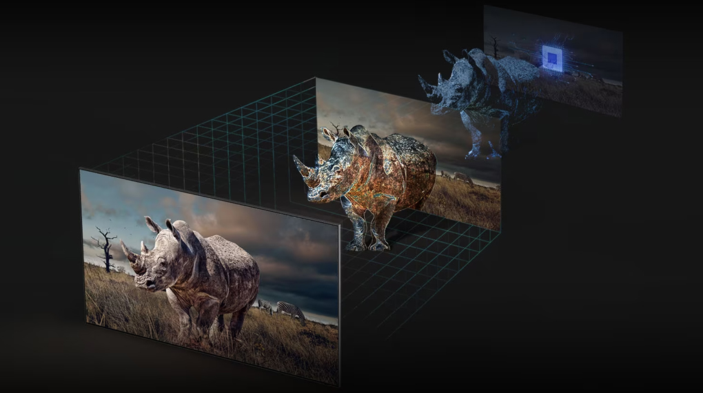 Smart Tivi OLED Samsung 4K 65 inch QA65S90CA - Real Depth Enhancer