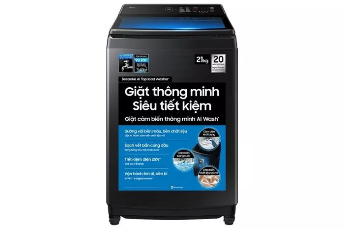 Máy giặt Samsung Inverter 21 kg WA80F21B9BSV